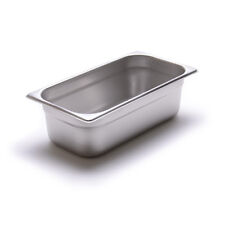 Steam Table Pan 24 Gauge Stainless Steel Third Size 4h