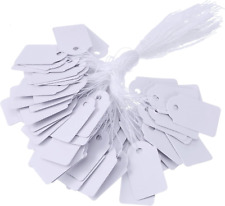 White Marking Tags Price Tags Price Labels Display Tags With Hanging String 500