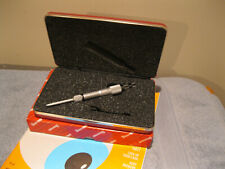 Starrett 05 1 No260 Groove Micrometer Withcase 0001 Machinist Tool