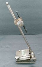 Vintage Mitutoyo Surface Gage Indicator Early Stand 7030 Green V Block Machinist