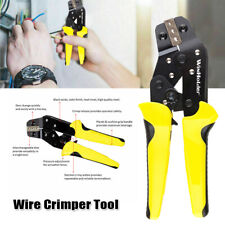 Crimping Tool Wire Crimper Plier Ratchet Terminal Non Insulated Cable Connectors