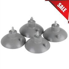 4 Pack Gray Rubber Suction Cup Feet For Choice And Garde French Fry Cutters
