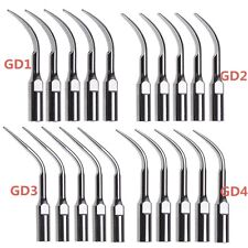 5 Ultrasonic Piezo Scaler Insert Scaling Tips For Satelec Dte Handpiece Gd1 Gd4