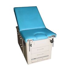 Hamilton Manual Exam Table 4kj43 4 Drawer 1 Cabinet Withpull Out Step Stirrups