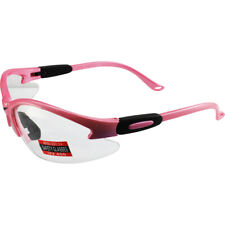 Cougar Light Pink Frame Clear Lens Womens Safety Glasses Shatterproof Lens Z871