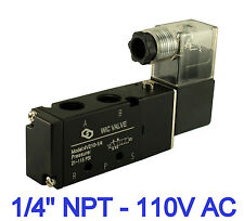14 4 Way 2 Position Directional Control Air Electric Solenoid Valve 110v Ac