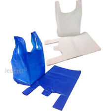 Plastic Carrier Bags Strong Amp Medium Vest Shopping Supermarket All Sizes