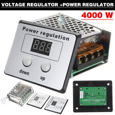 4000w Ac Scr Electric Voltage Regulator Dimmer Motor Speed Controller Power 220v