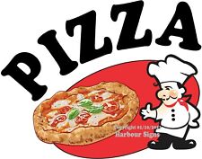 Pizza Decal Choose Your Size Italian Food Truck Concession Vinyl Sticker