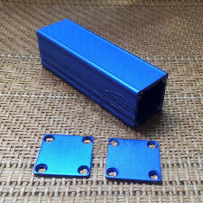 Project Aluminum Electronics Enclosure Case Metal Junction Box 80x25x25mm Blue