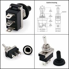 Baomain Car Toggle Switch Spdt On On 3 Pin 2 Position 12v 25a With Waterproof