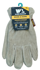 Wells Lamont Durable Cowhide Gloves Work Amp Home New Lg Or Xl