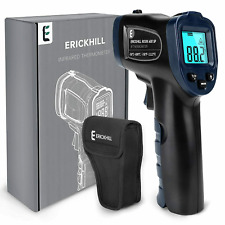 Erichill Infrared Thermometer Non Contact Digital Laser Infrared Temperature Gun
