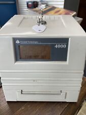 Pyramid 4000 Auto Totaling Time Clock With Key Works Great