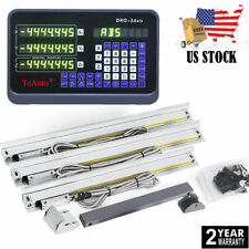 Digital Linear Scale 2axis3axis Readout Dro Display Kit Cnc Milling Lathe Us