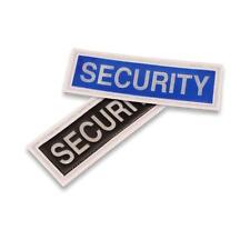 Reflective Small Security Badge Blue Or Black