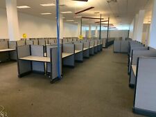 Unbranded Cubicle Set Desk Tops And Dividers Large Office Space Free Shipping