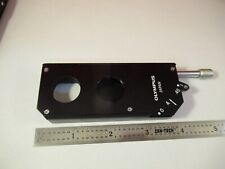 Olympus Dic Pol Slide Polarizer Analyzer Rotable Microscope Optics Ampft 5 125