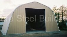Durospan Steel 40x24x18 Metal Building Diy Home Kits Open Ends Factory Direct