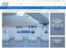 Flying Drones Store Turnkey Dropshipping Redymade Website Free Hosting Amp Set Up
