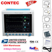 Cms8000 Patient Monitor Vital Signs Icu Ccu Ecgnibpspo2prresptemp Us Seller