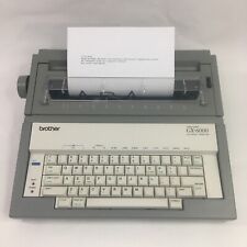 Brother Correctronic Gx 6000 Electric Typewriter Portable W Cover Tested Works