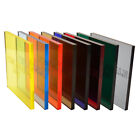 Acrylic Perspex Sheet Genuine Transparent See Through Coloured Cast Sheets A4