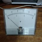 Vintage Large Voltmeter Display For Science Education Teaching Extra Scale
