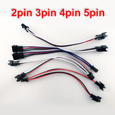 1 Female To 2 Male 2pin 3pin 4pin 5pin Led Strip Jst Sm Connector Splitter Cable