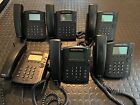 Lot Of 6 Ring Central Polycom Vvx 310 Gigabit Desk Phones
