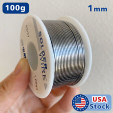 6337 1mm Tin Lead Rosin Core Flux Solder Wire For Electrical Solderding 100g