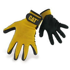 Cat Caterpillar Nitrile Coated Gloves Mens Durable Work