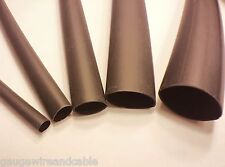 Heat Shrink Tubing Adhesive Glue Lined Tubes 5ft 5 X 1ft Assorted Sizes Black