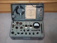 Mil Spec Hickok Tv 7u Tube Tester Working Condition