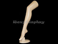 Female Full Round Plastic Mannequin Leg For Display Hosiery Sox Sock Ps 5020