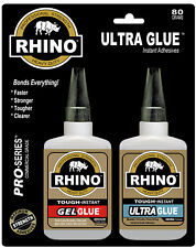 Rhino Glue Ultra Kit Heavy Duty 80 Gram Clear