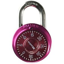 Master Lock 1530dcm Locker Lock Combination Padlock 1 Pack Pinkred New