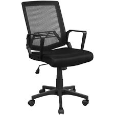 Ergonomic Mesh Executive Chair Swivel Mid Back Office Chair Computer Chair Black
