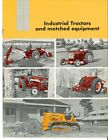 Ih International Industrial Tractors Matched Equipment Brochure 240 340 660