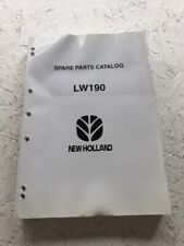 New Holland Lw190 Wheel Loader Parts Catalog Manual