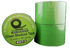 Solvent Ink Resistant Tape No Adhesive Residue Green Blockout Screen Tape 3 Inch