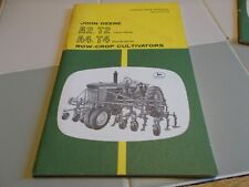 John Deere A2a4t2t4 Row Crop Cultivator Operators Manual Original