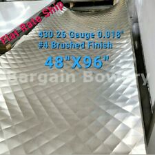 10pc 26ga 36 X 120 Quilted Stainless Steel Sheet Wall Covering