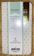 Day Designer Monthly Planner Swiss Dot Cream 363 X 613 2223 Shelf Damage