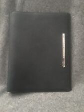 Versace Textured Leather Filofax Style Personal Organizer And Planner
