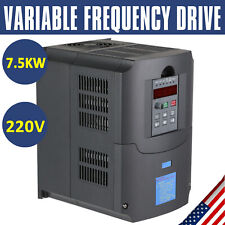 Single To 3 Phase 75kw 10hp 220v Variable Frequency Drive Inverter Cnc Vfd Vsd