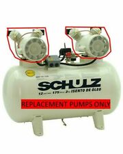 Replacement Dental Air Compressor Head 1hp Oil Free 115230v Schulz Msv6 Msv12