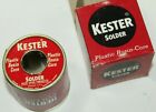 Vintage Kester 6040 Plastic Rosin Core Solder .015
