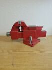 Vintage Columbian D44-m3 4 Bench Vise With Swivel Base Usa