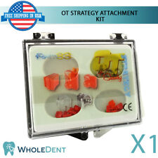 Ot Strategy Attachment Kit Castable Spherical Ball Retentive Caps Dental Implant